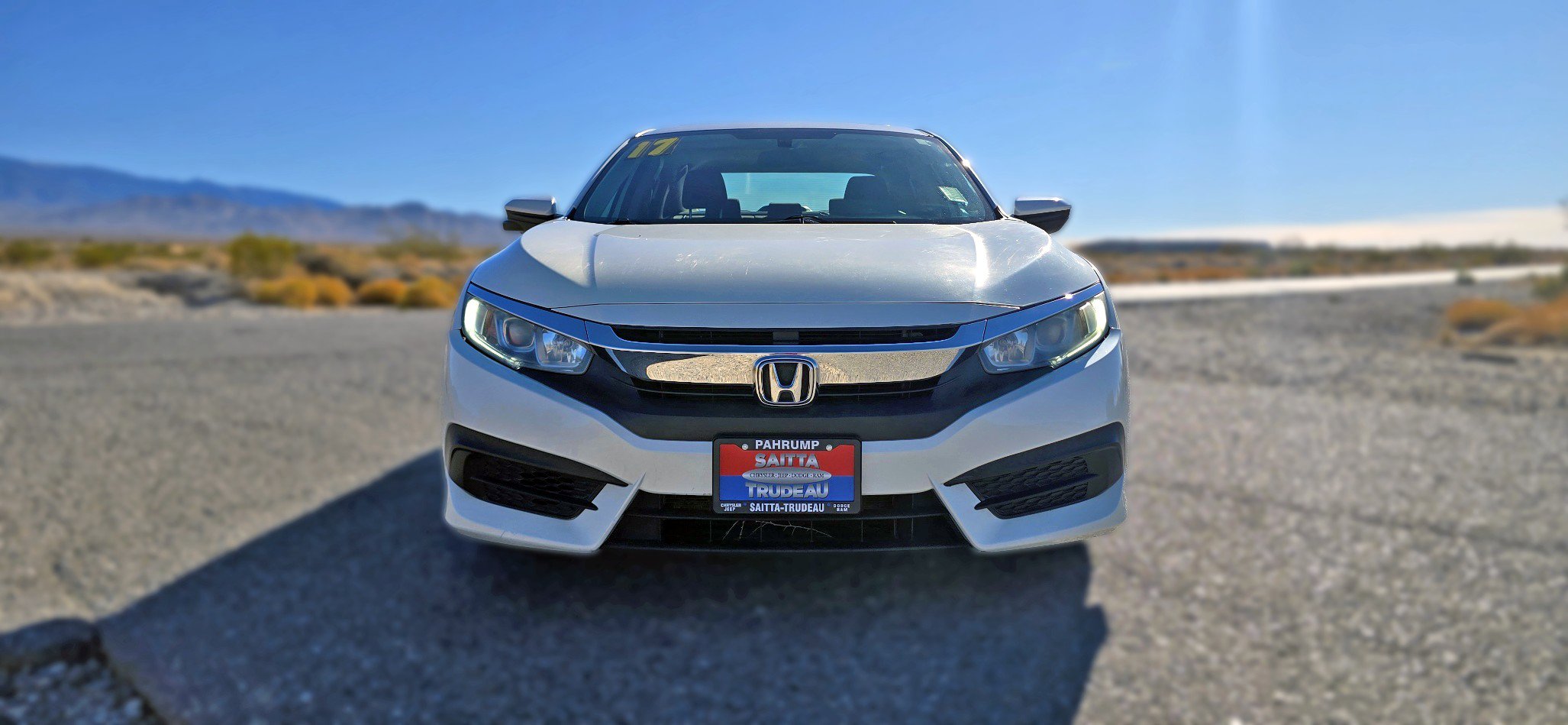 Used 2017 Honda Civic EX with VIN 2HGFC2F73HH570715 for sale in Pahrump, NV