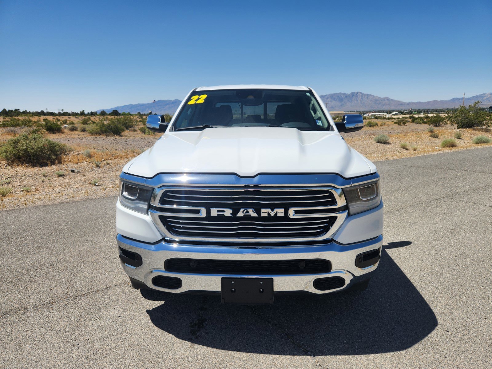 Used 2022 RAM Ram 1500 Pickup Laramie with VIN 1C6SRFRT4NN440481 for sale in Pahrump, NV