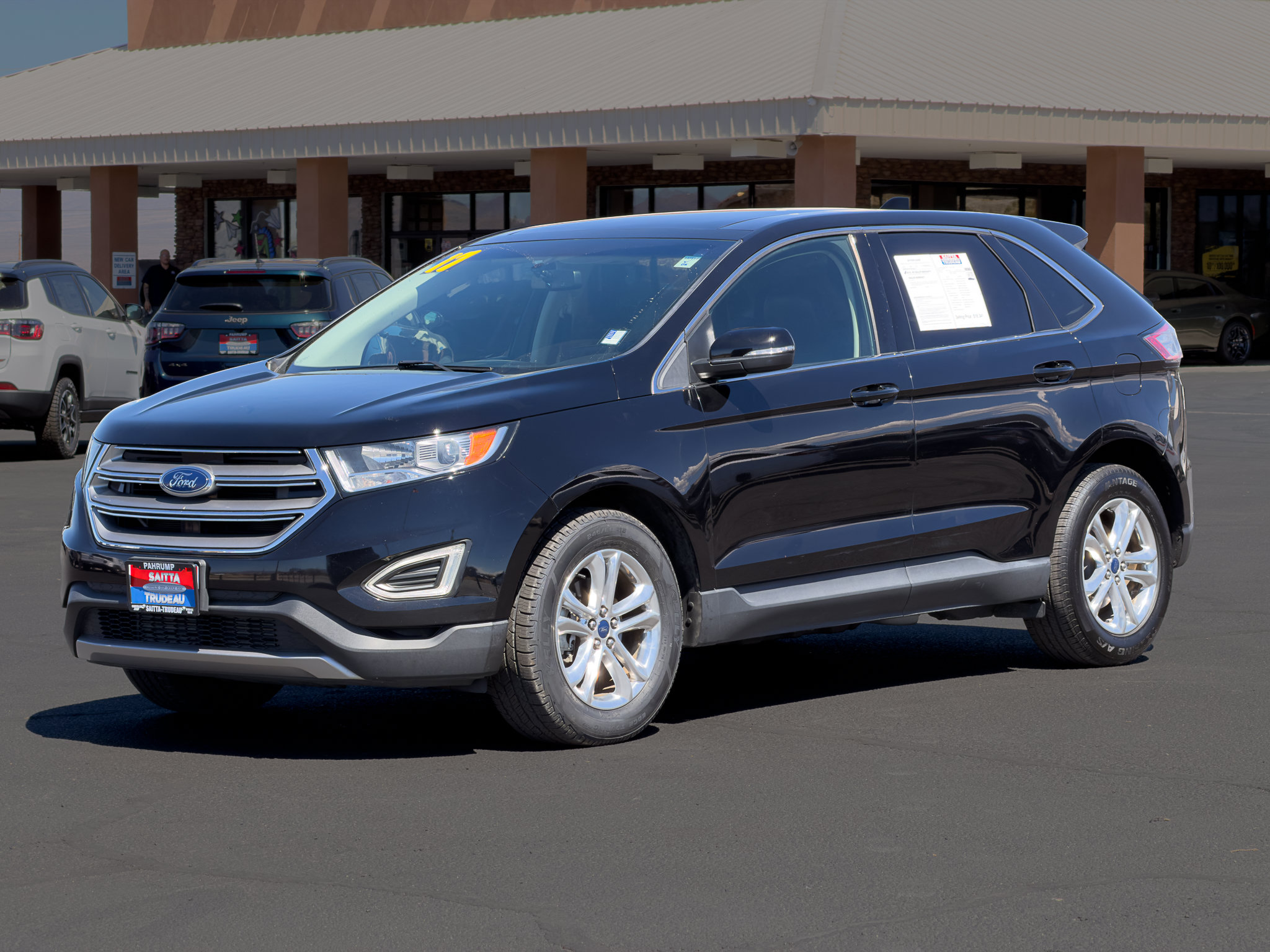 Used 2017 Ford Edge SEL with VIN 2FMPK3J99HBC31699 for sale in Pahrump, NV