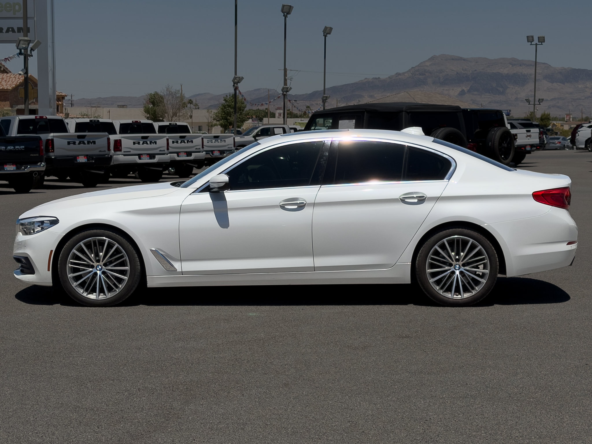 Used 2017 BMW 5 Series 530i with VIN WBAJA5C33HG897531 for sale in Pahrump, NV