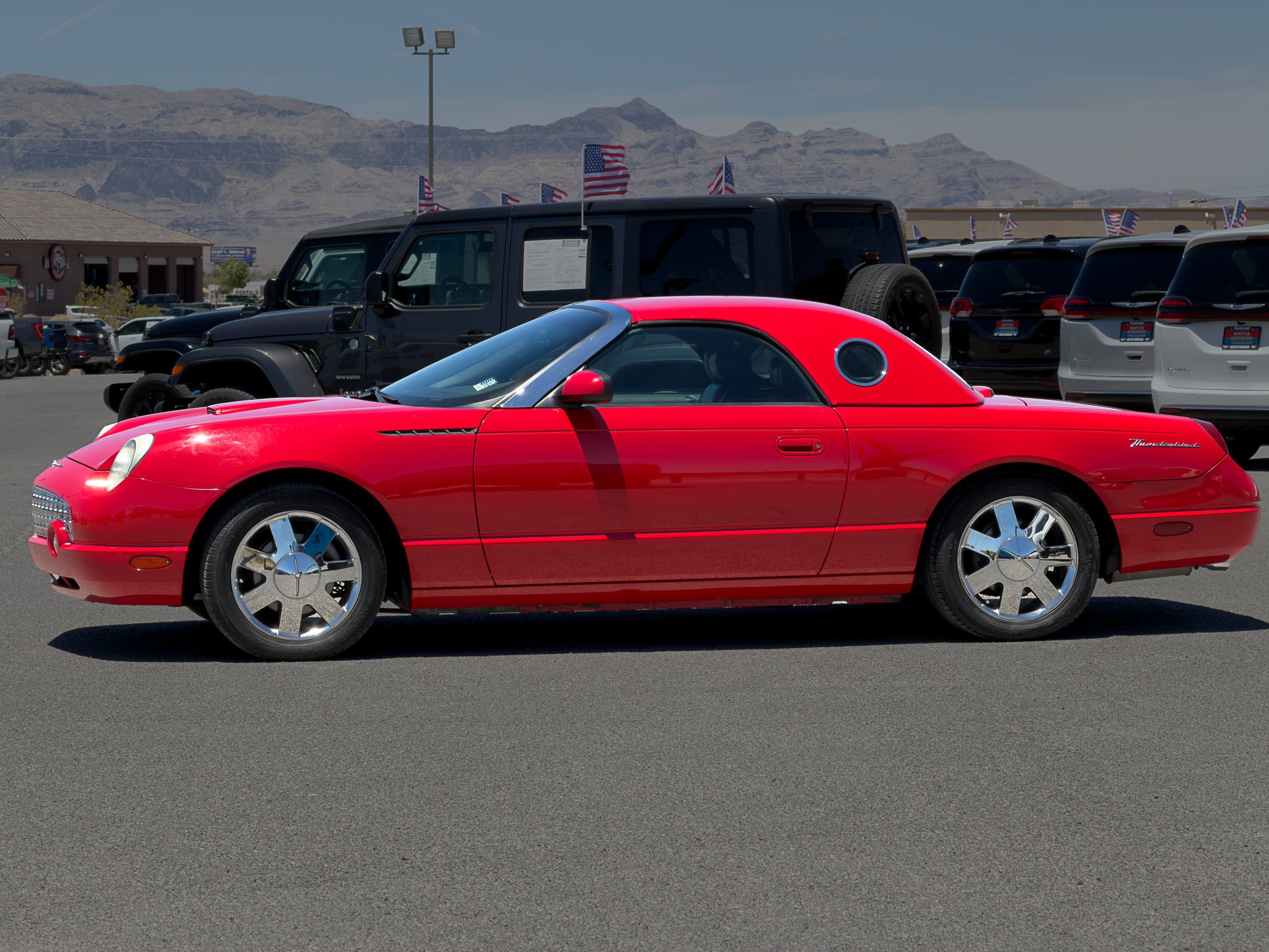 Used 2002 Ford Thunderbird Deluxe with VIN 1FAHP60AX2Y125950 for sale in Pahrump, NV