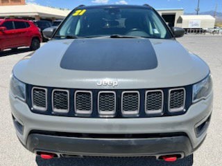Used 2021 Jeep Compass Trailhawk with VIN 3C4NJDDB1MT587873 for sale in Pahrump, NV
