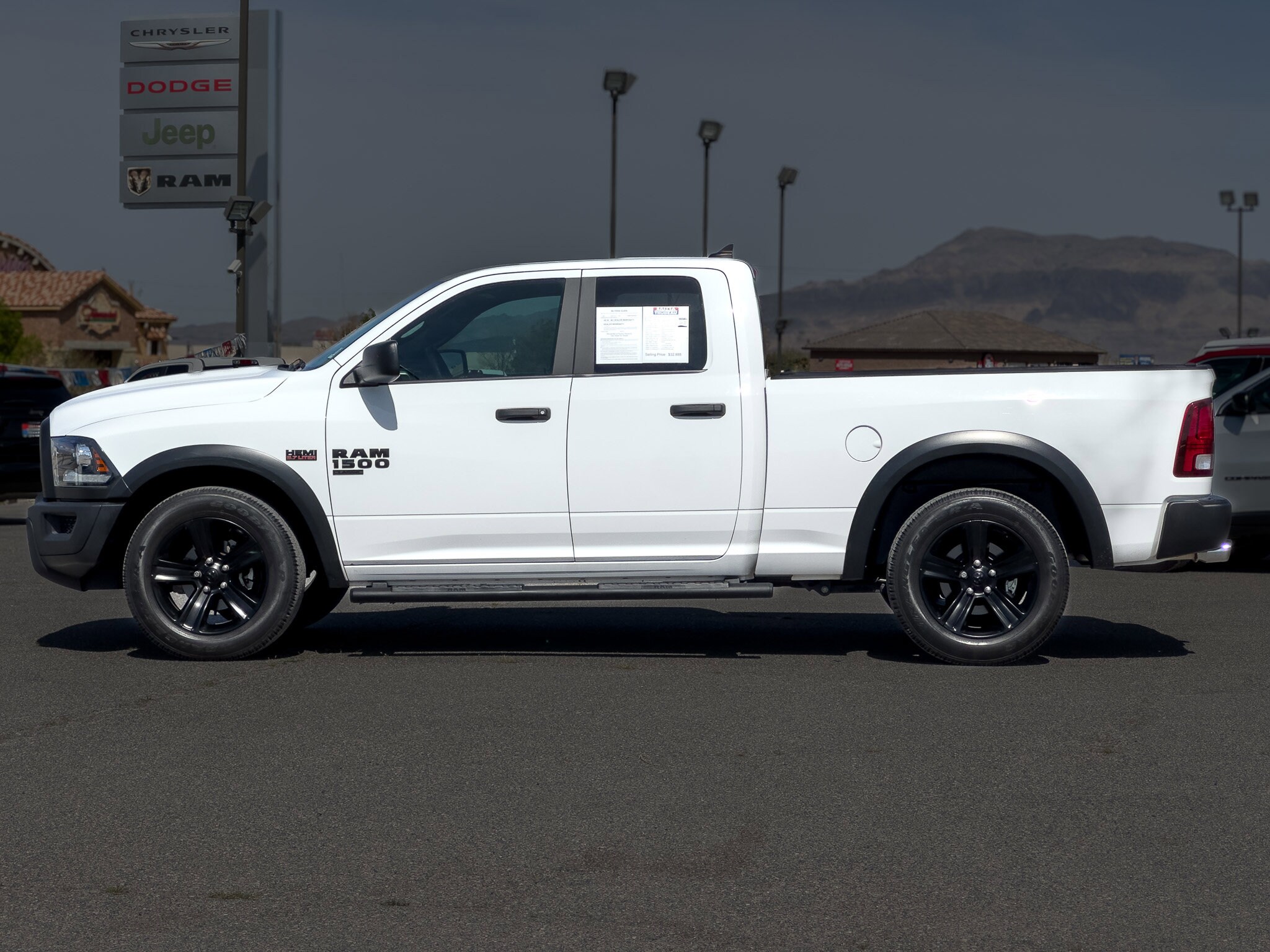 Used 2021 RAM Ram 1500 Classic Warlock with VIN 1C6RR6GT7MS512968 for sale in Pahrump, NV