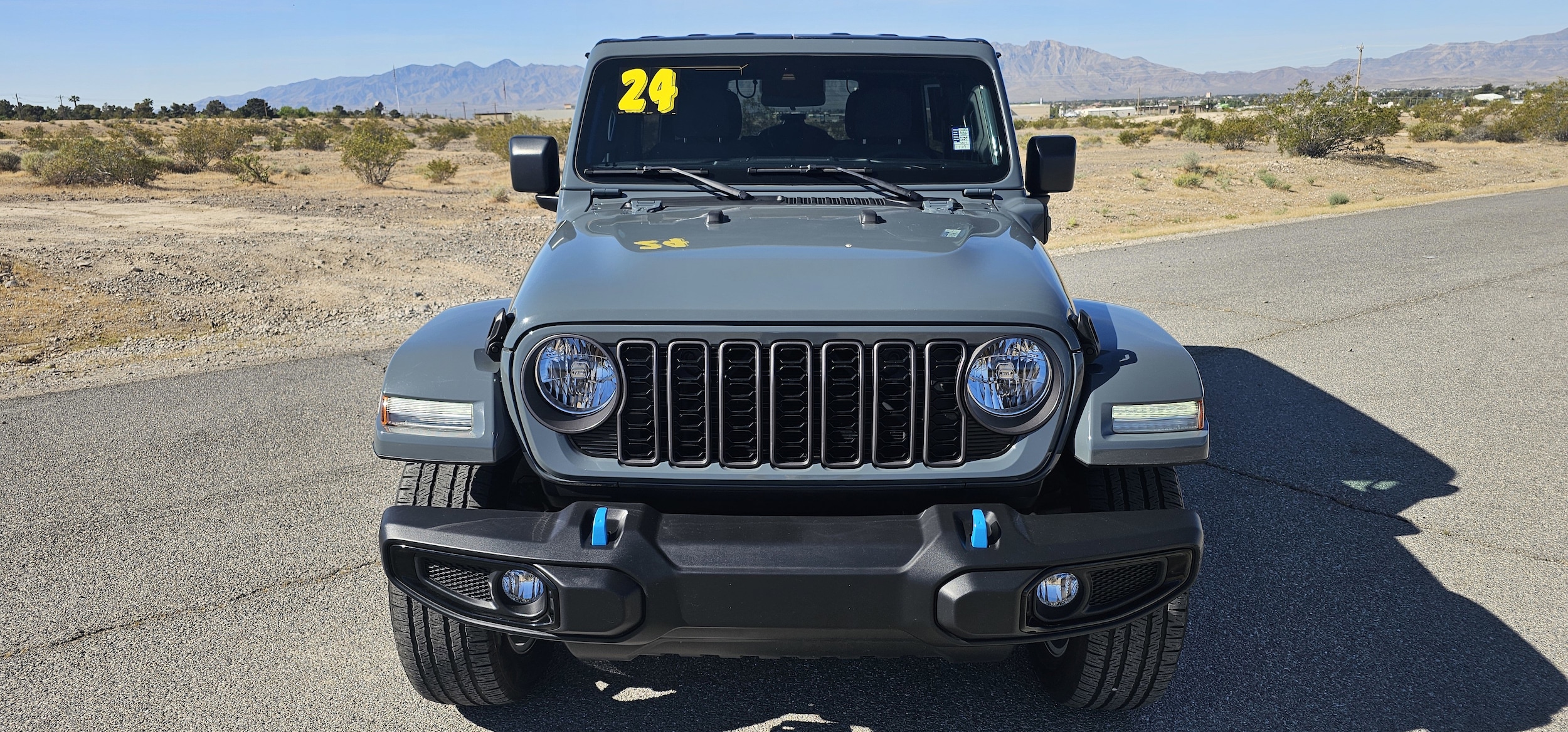 Used 2024 Jeep Wrangler 4xe Sports S 4XE with VIN 1C4RJXN65RW154398 for sale in Pahrump, NV