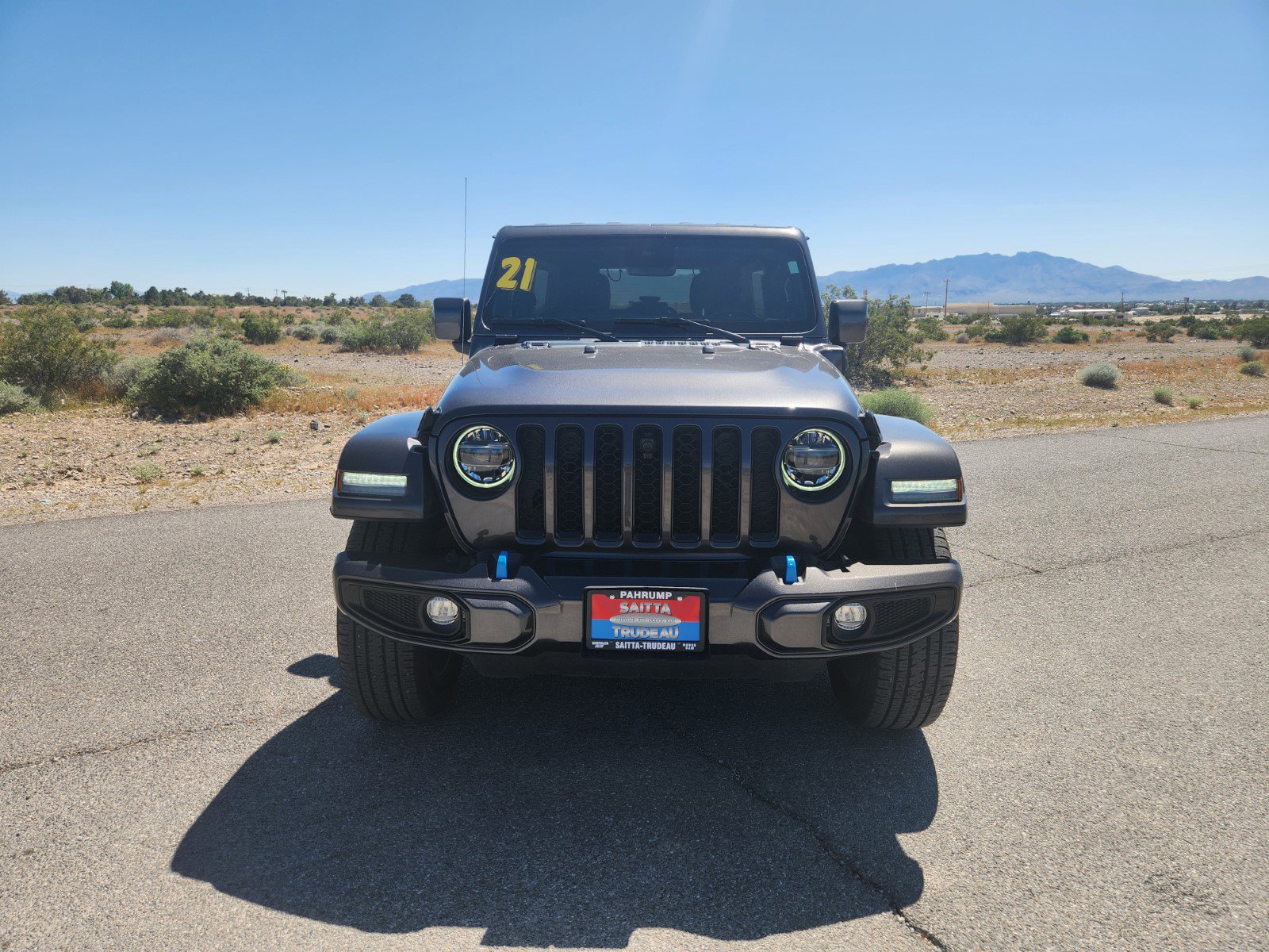 Used 2021 Jeep Wrangler Unlimited High Altitude 4XE with VIN 1C4JJXP61MW644713 for sale in Pahrump, NV