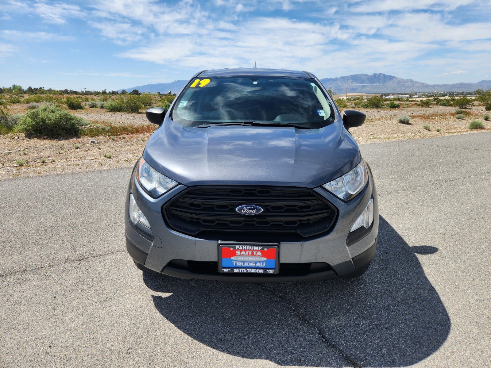 Used 2019 Ford Ecosport S with VIN MAJ3S2FE5KC306110 for sale in Pahrump, NV