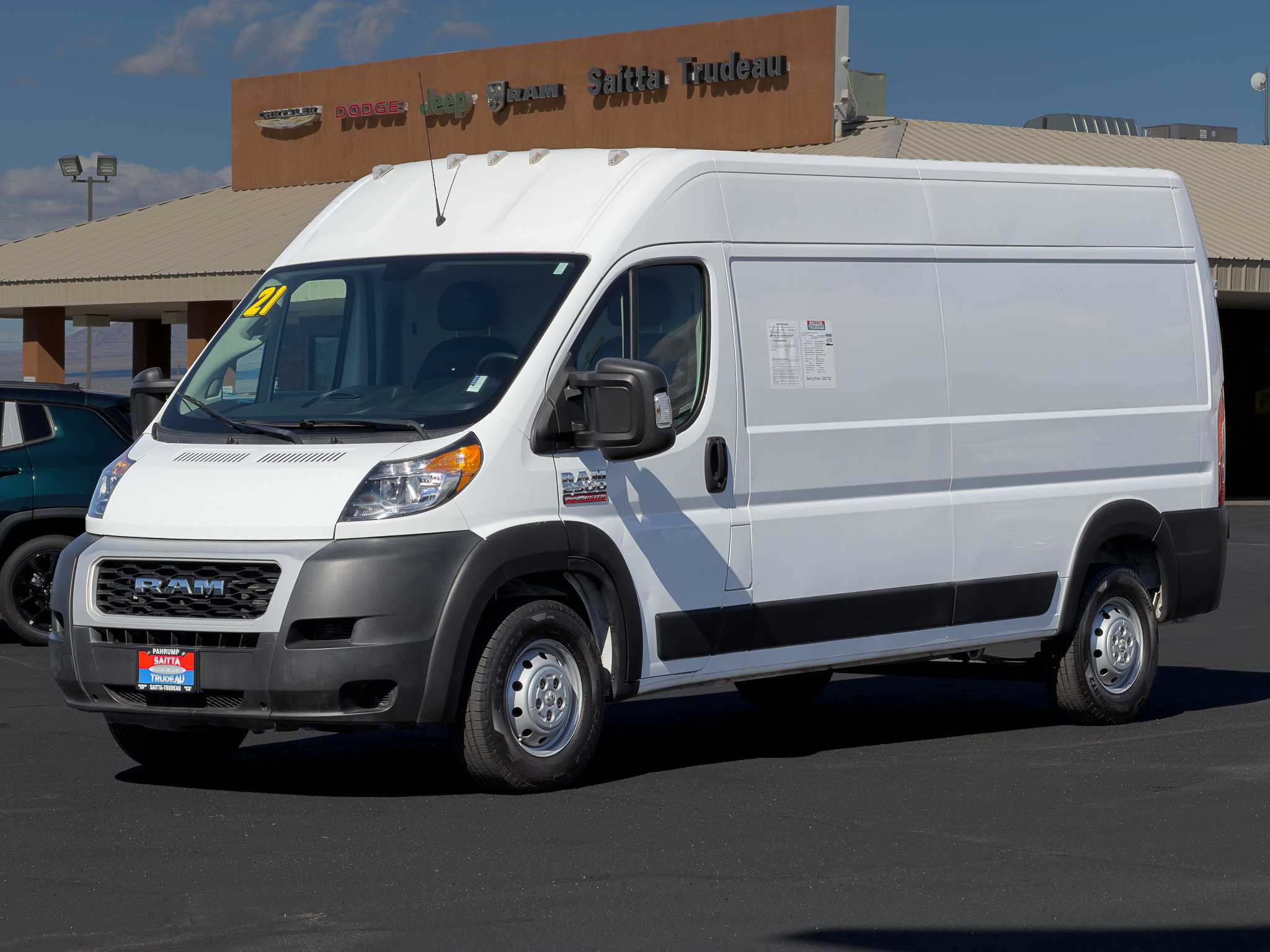 2021 RAM ProMaster Cargo Van