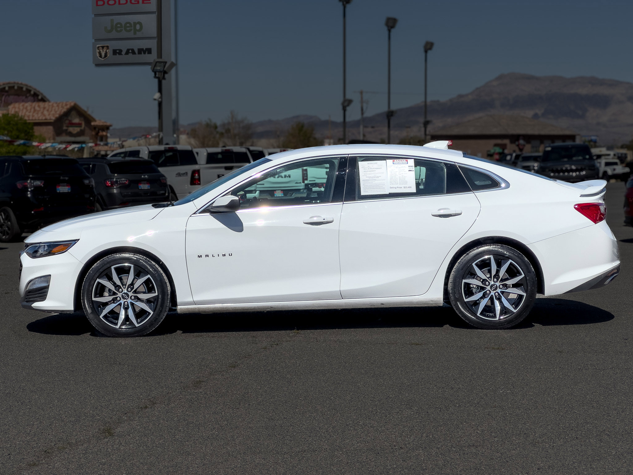 Used 2022 Chevrolet Malibu RS with VIN 1G1ZG5ST3NF213450 for sale in Pahrump, NV