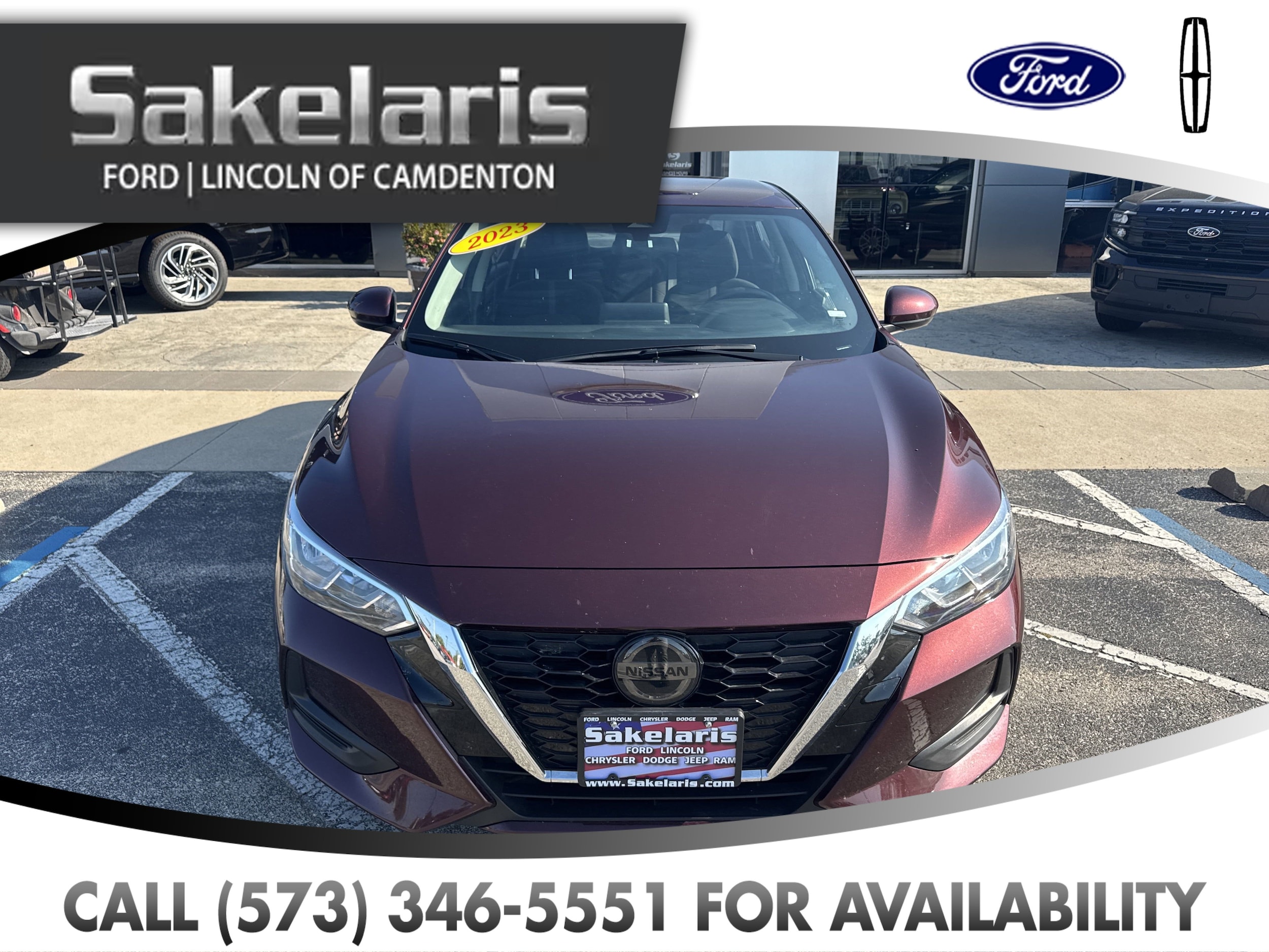 Certified 2023 Nissan Sentra SV with VIN 3N1AB8CV4PY267049 for sale in Camdenton, MO