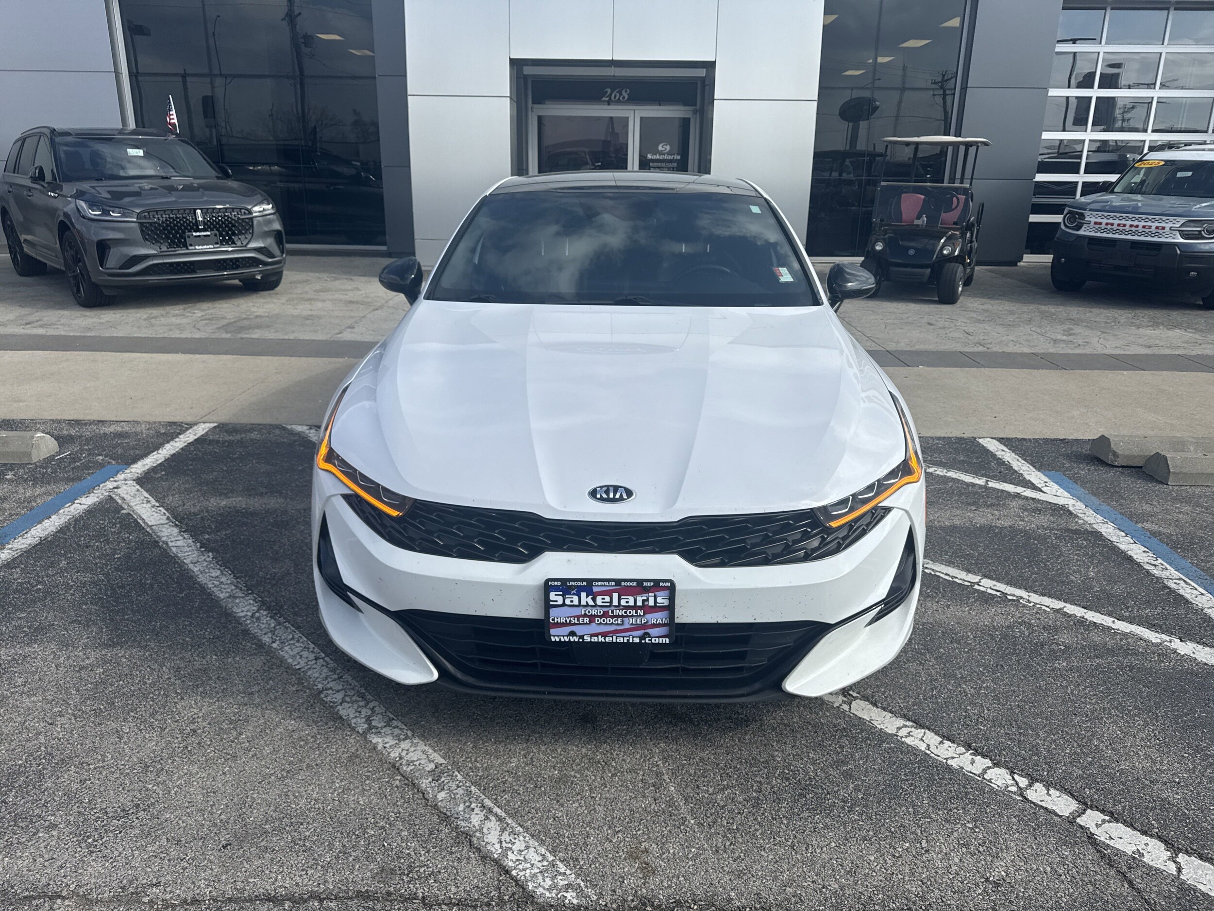 Used 2021 Kia K5 GT-Line with VIN 5XXG64J29MG041252 for sale in Camdenton, MO