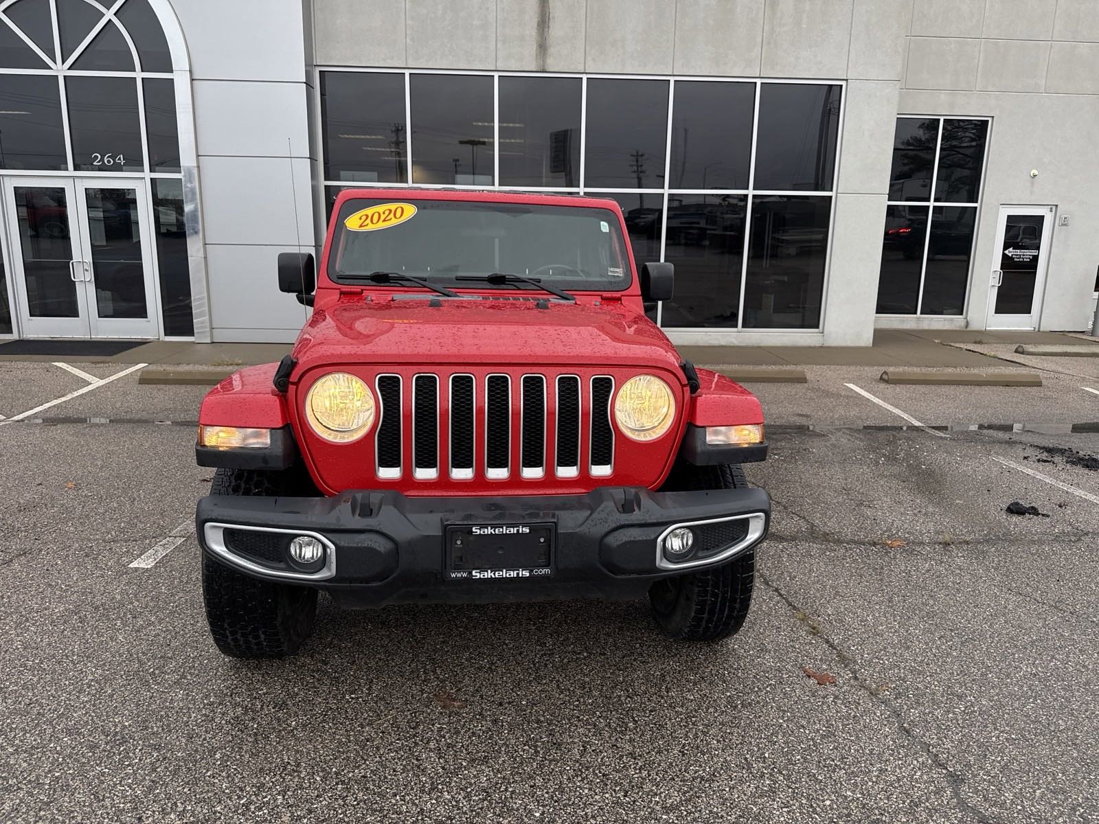Used 2020 Jeep Wrangler Unlimited Sahara with VIN 1C4HJXEN0LW114532 for sale in Camdenton, MO