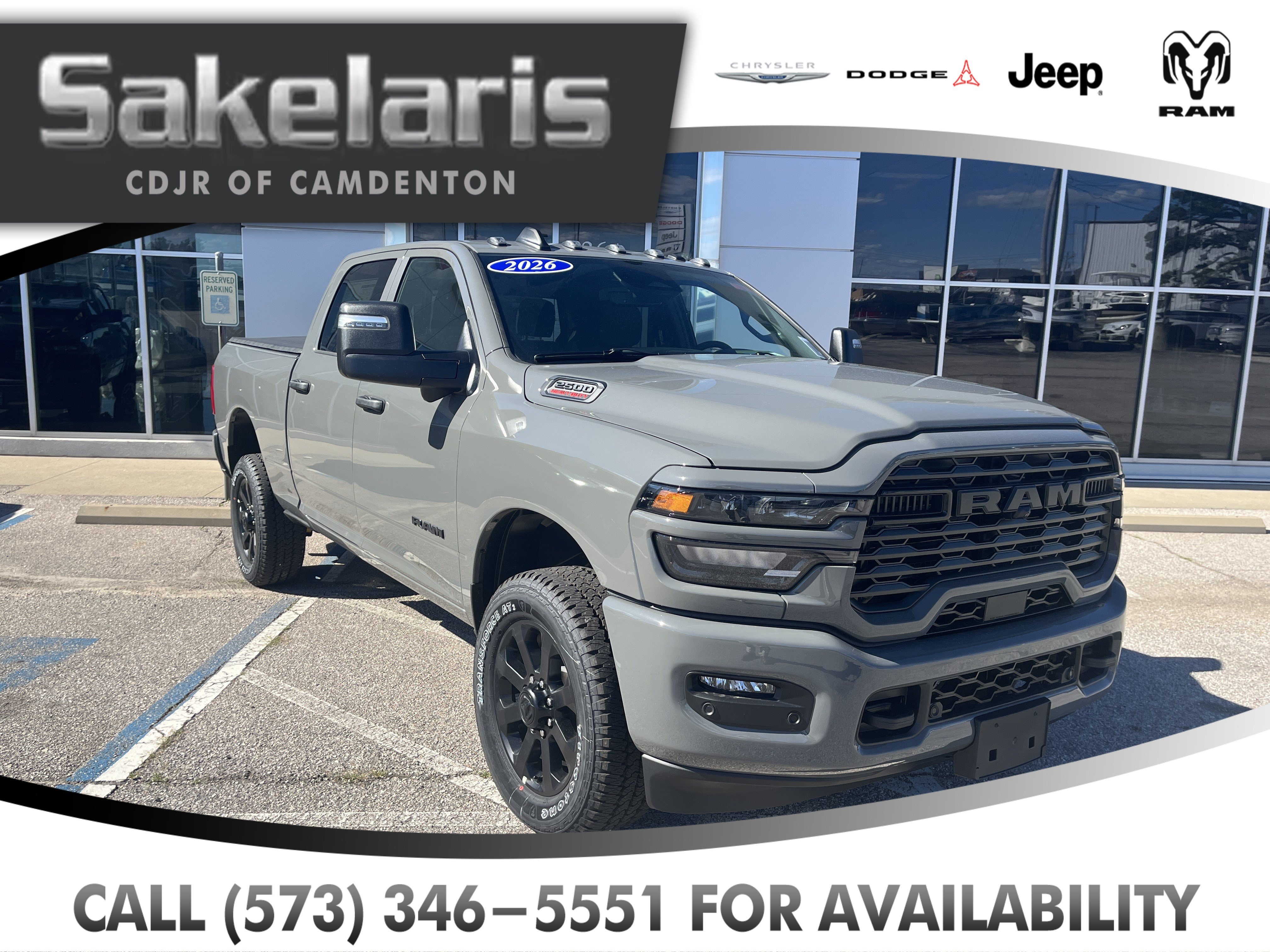 2026 Ram 2500 BIG HORN CREW CAB 4X4 6'4 BOX Pickup