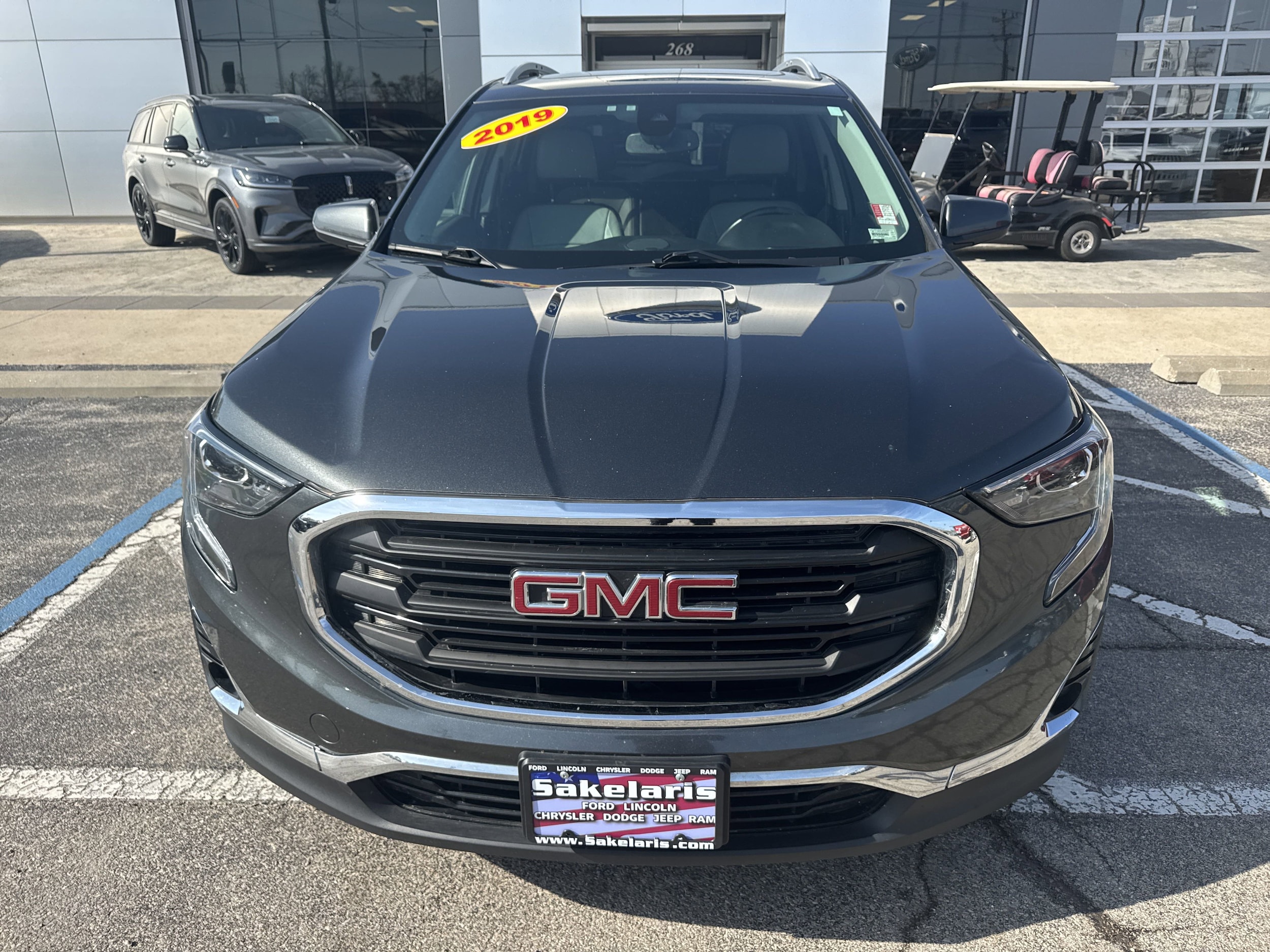 Used 2019 GMC Terrain SLT with VIN 3GKALWEU1KL252537 for sale in Camdenton, MO