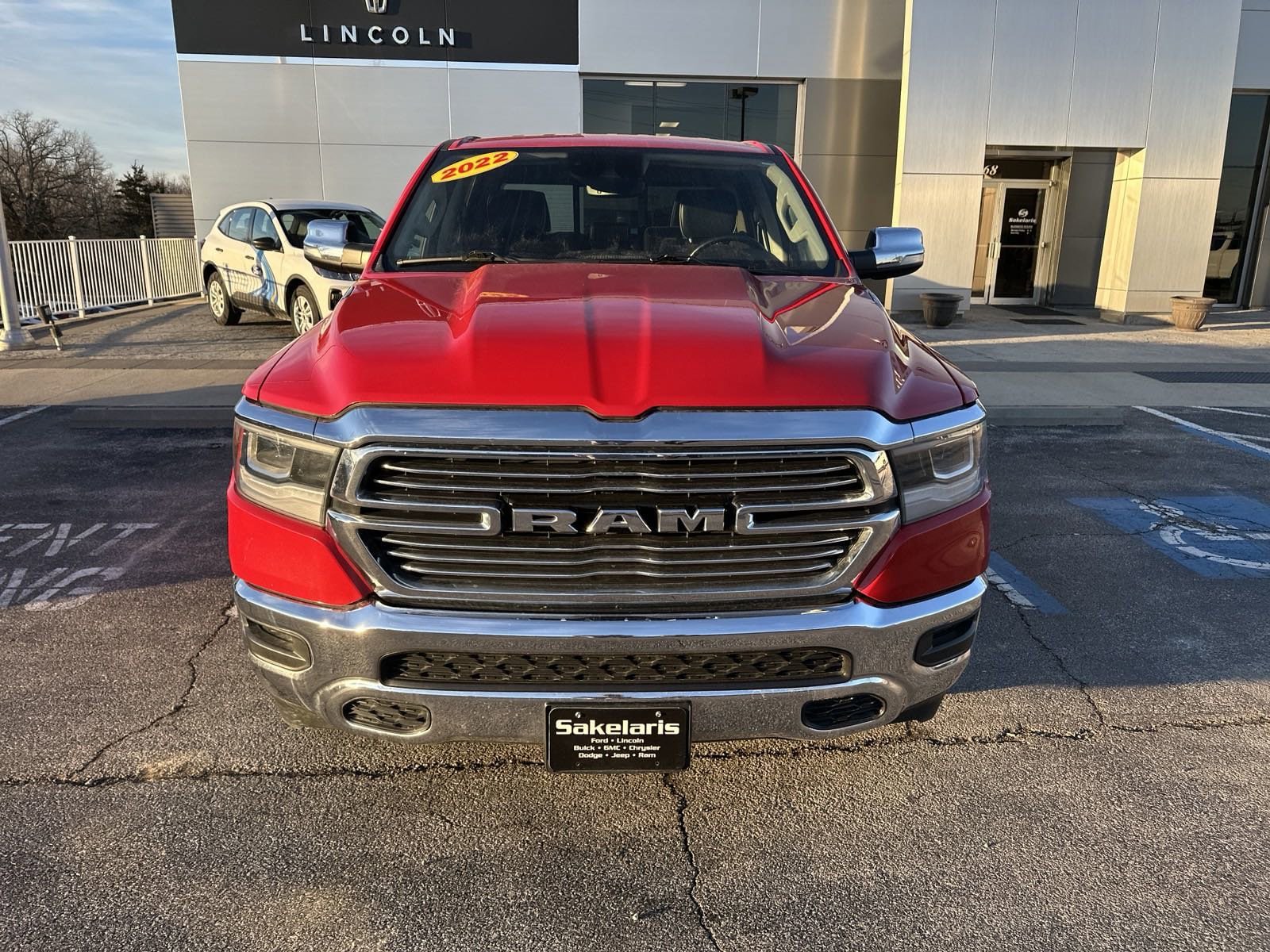 Certified 2022 RAM Ram 1500 Pickup Laramie with VIN 1C6SRFJT0NN248213 for sale in Camdenton, MO