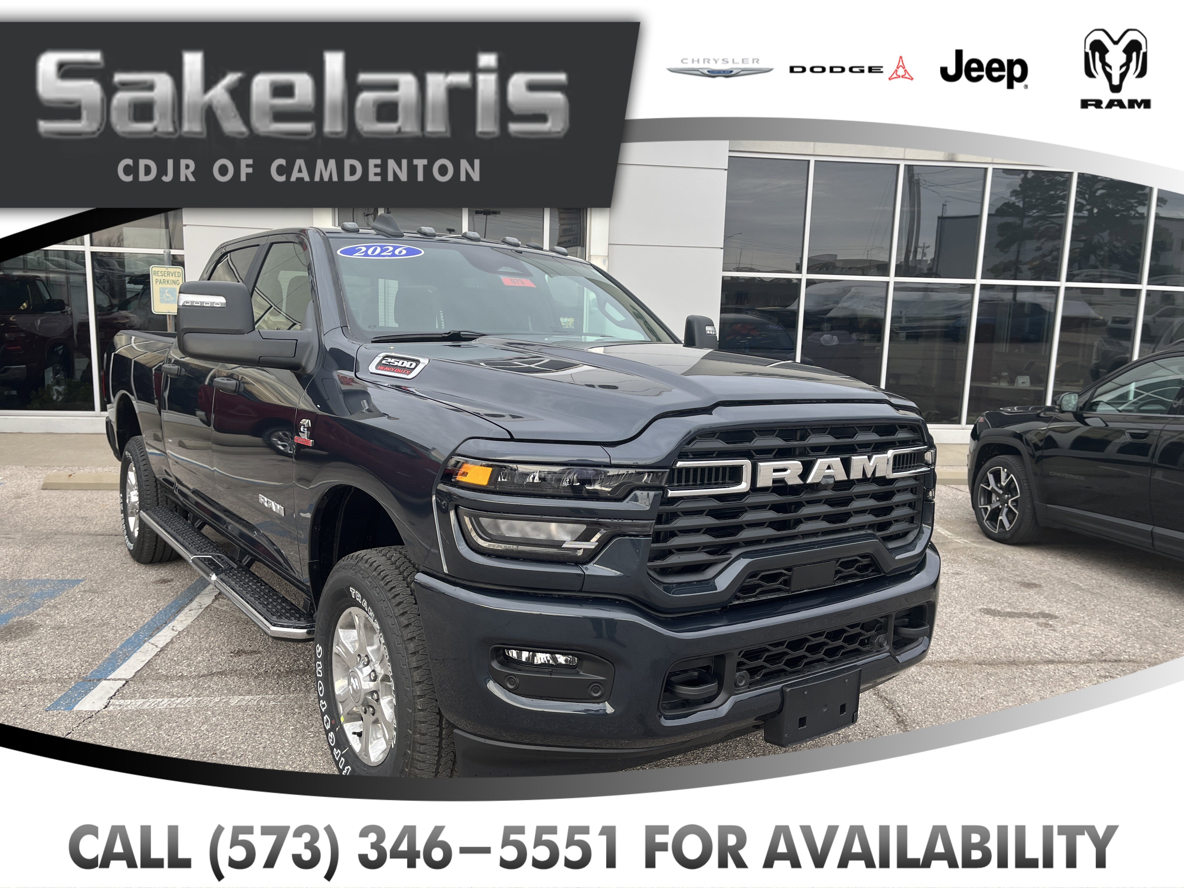 2026 Ram 2500 BIG HORN CREW CAB 4X4 6'4 BOX Pickup