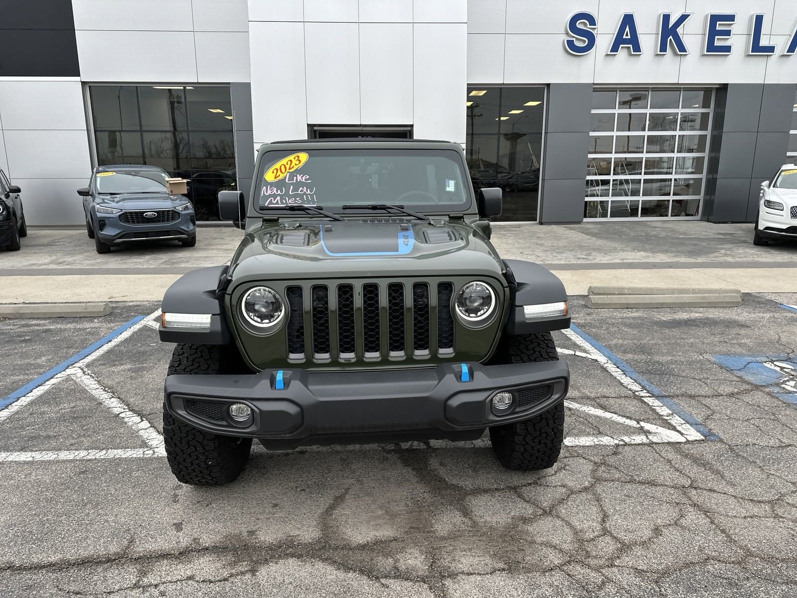 Used 2023 Jeep Wrangler 4xe Rubicon 4XE with VIN 1C4JJXR60PW599555 for sale in Camdenton, MO