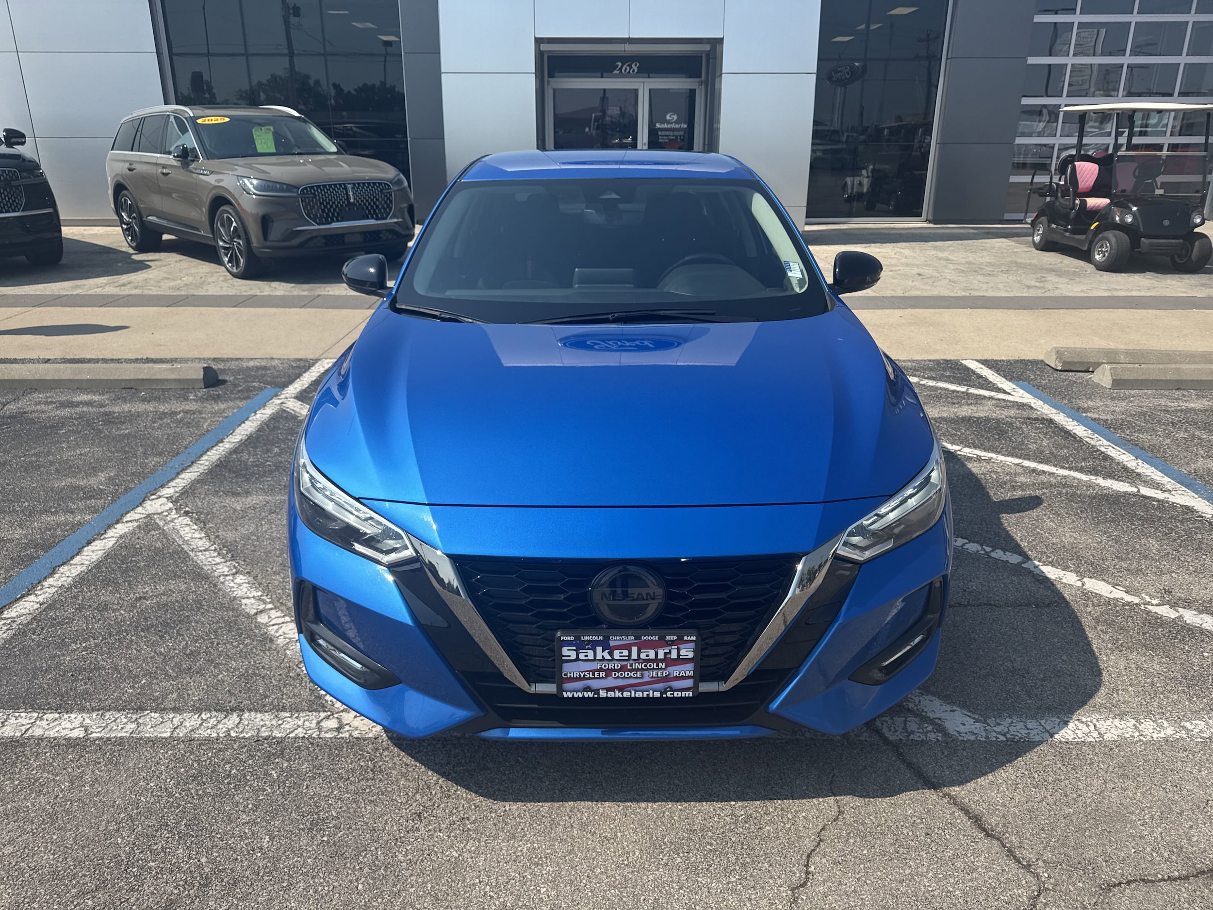 Used 2021 Nissan Sentra SR with VIN 3N1AB8DV1MY307159 for sale in Camdenton, MO