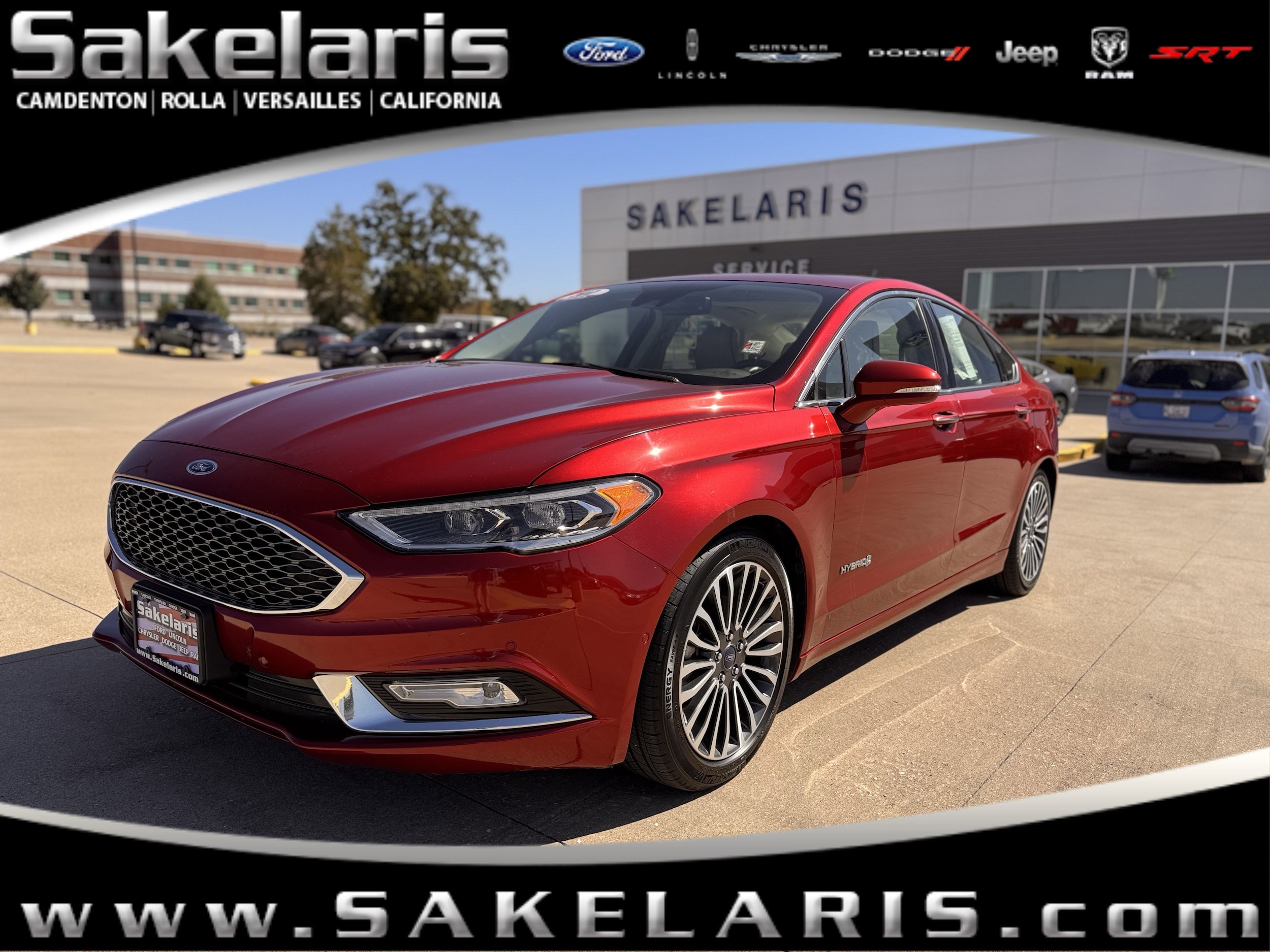 2017 Ford Fusion Hybrid Platinum