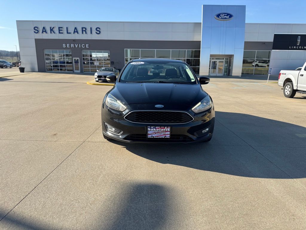 Used 2017 Ford Focus SEL with VIN 1FADP3H23HL328873 for sale in Rolla, MO