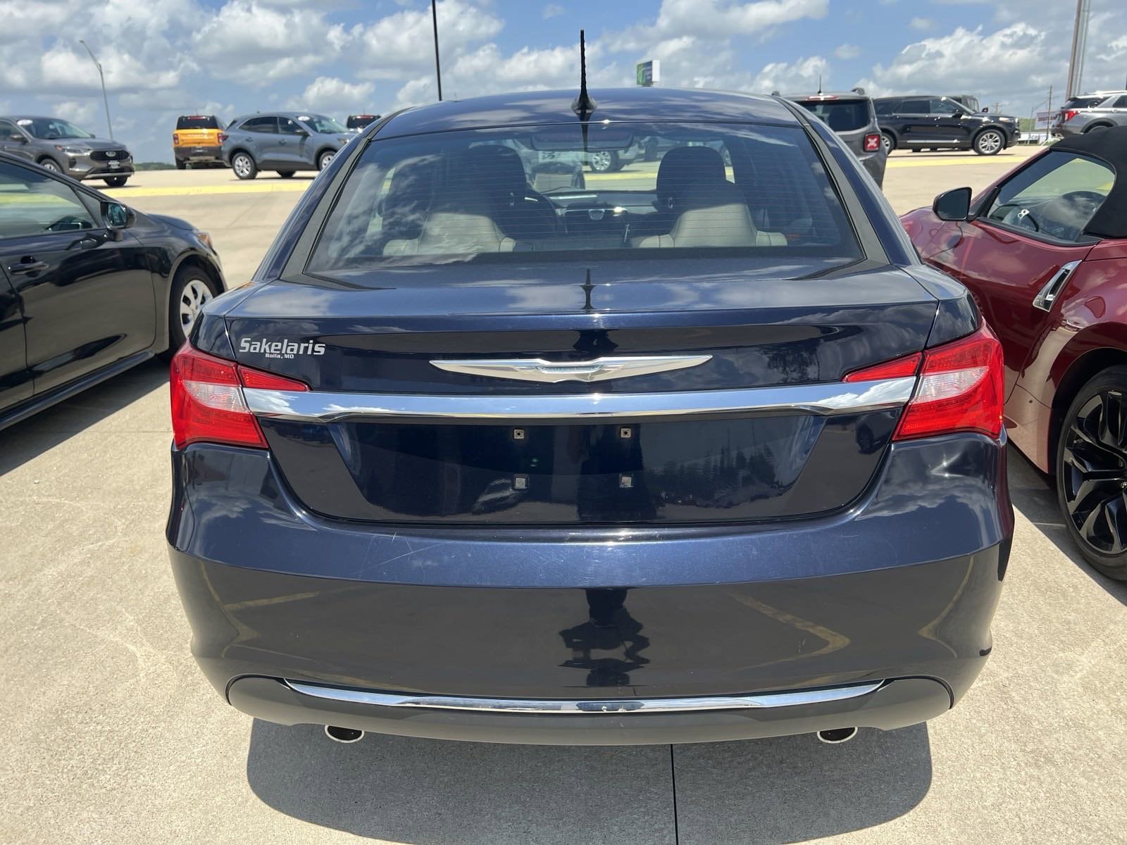 Used 2012 Chrysler 200 Limited with VIN 1C3CCBCG6CN109289 for sale in Rolla, MO
