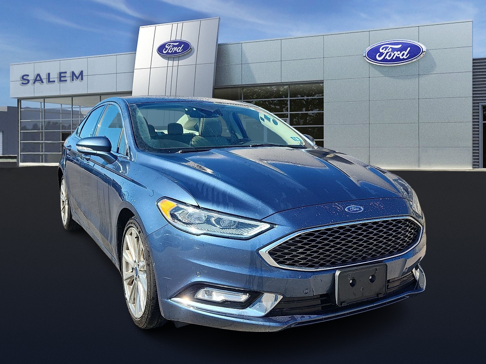 Certified 2018 Ford Fusion Platinum with VIN 3FA6P0D90JR135064 for sale in Salem, NH