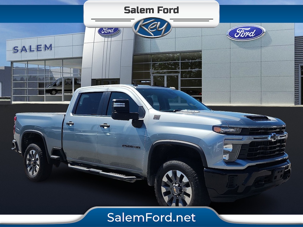 Certified 2024 Chevrolet Silverado 2500HD 4WD Crew Cab Standard Bed Custom Crew Cab