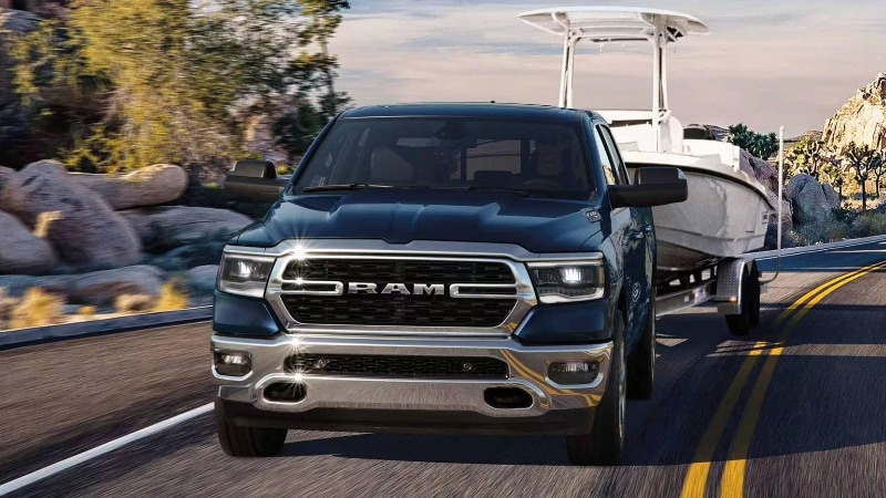 2024 Ram 1500 Towing Boat 