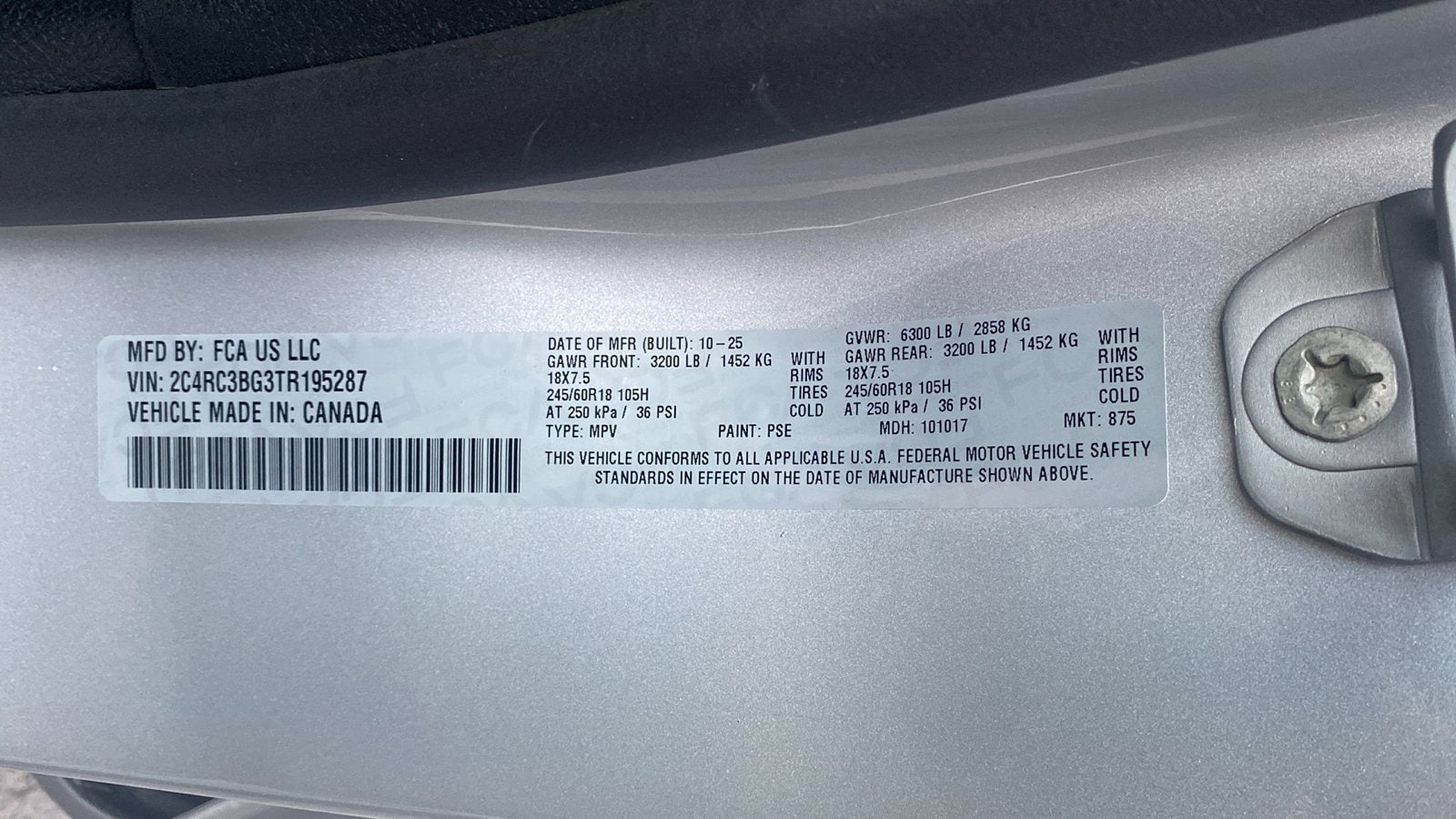 2026 Chrysler Pacifica Select - Photo 19