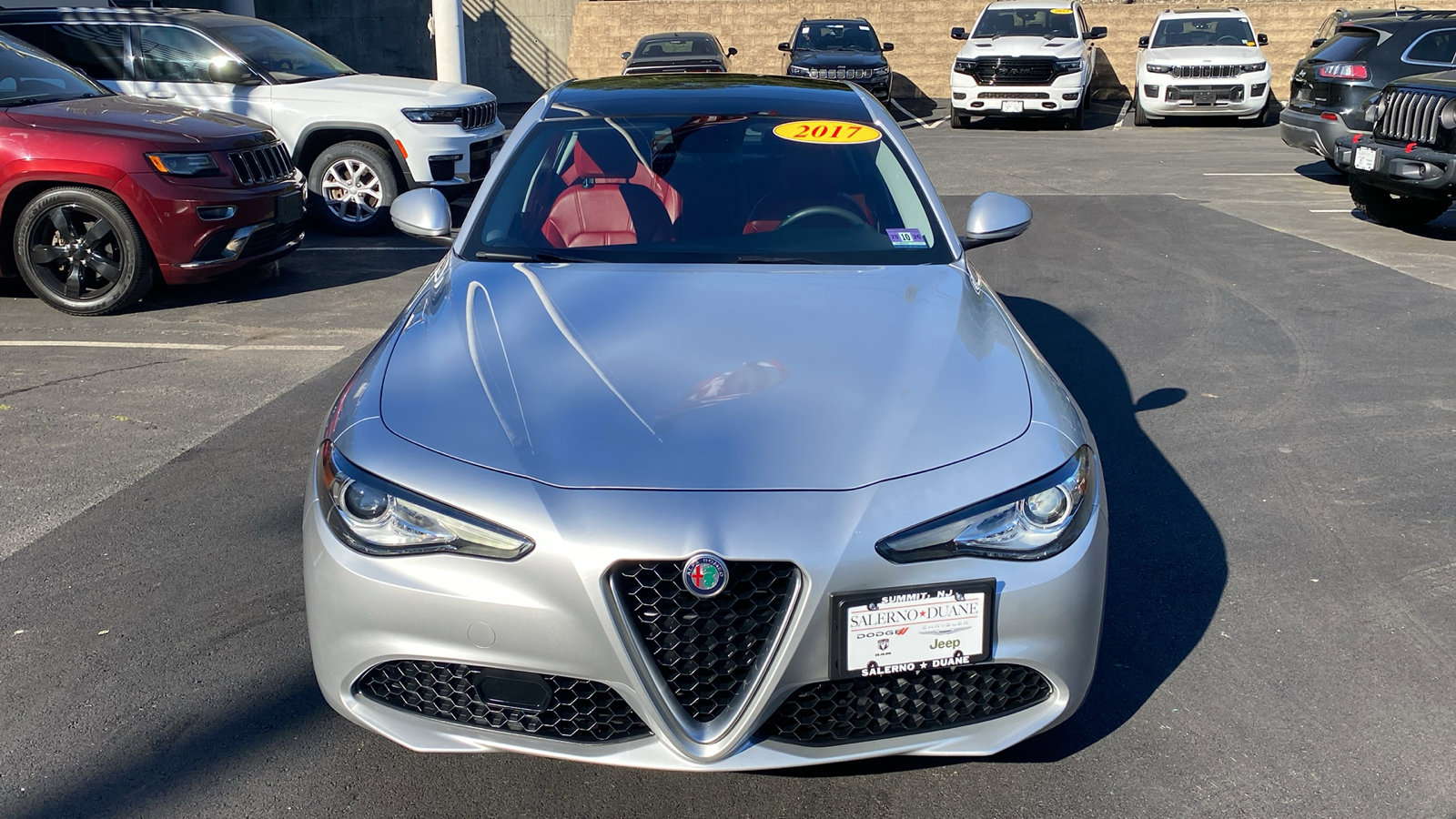 Used 2017 Alfa Romeo Giulia Base with VIN ZARFAEDN6H7548748 for sale in Summit, NJ