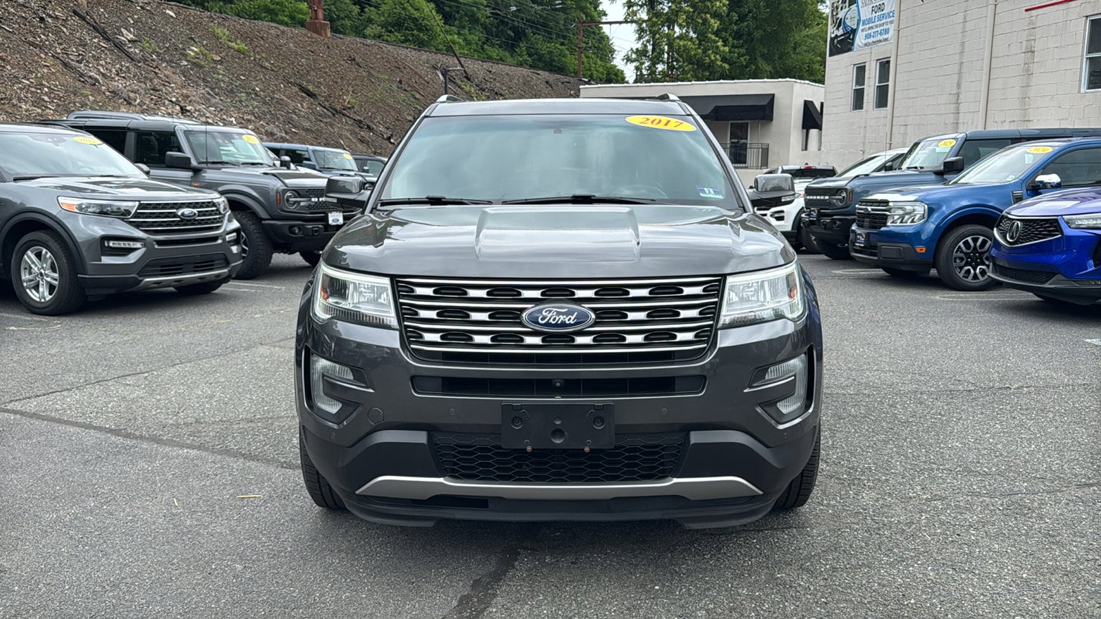 Used 2017 Ford Explorer Limited with VIN 1FM5K8FH3HGC01871 for sale in Summit, NJ