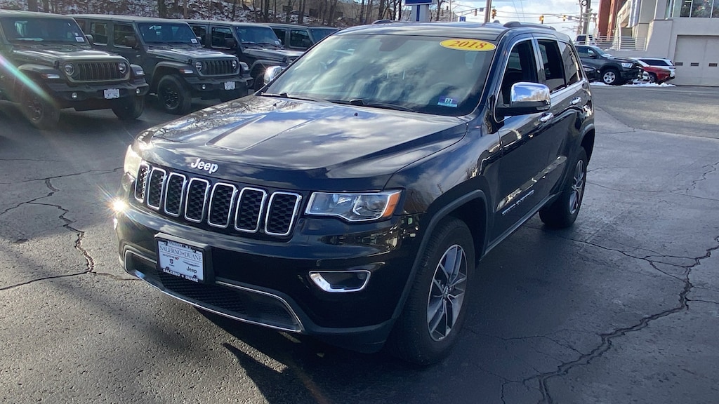 Certified 2018 Jeep Grand Cherokee Limited SUV
