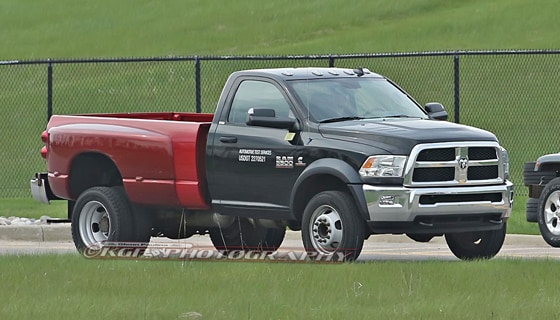 SPY SHOTS 2018 Ram 5500 Regular Cab Dually 2
