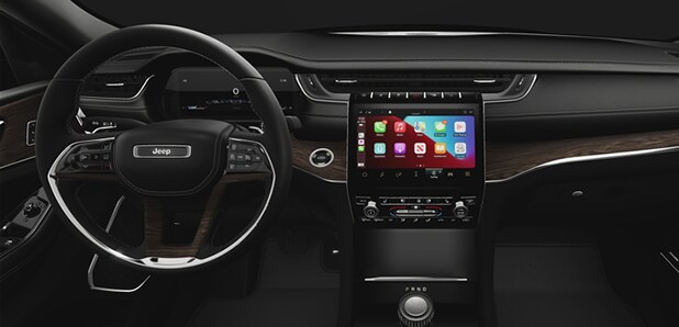 Grand Cherokee 4xe Uconnect 5's most advanced system