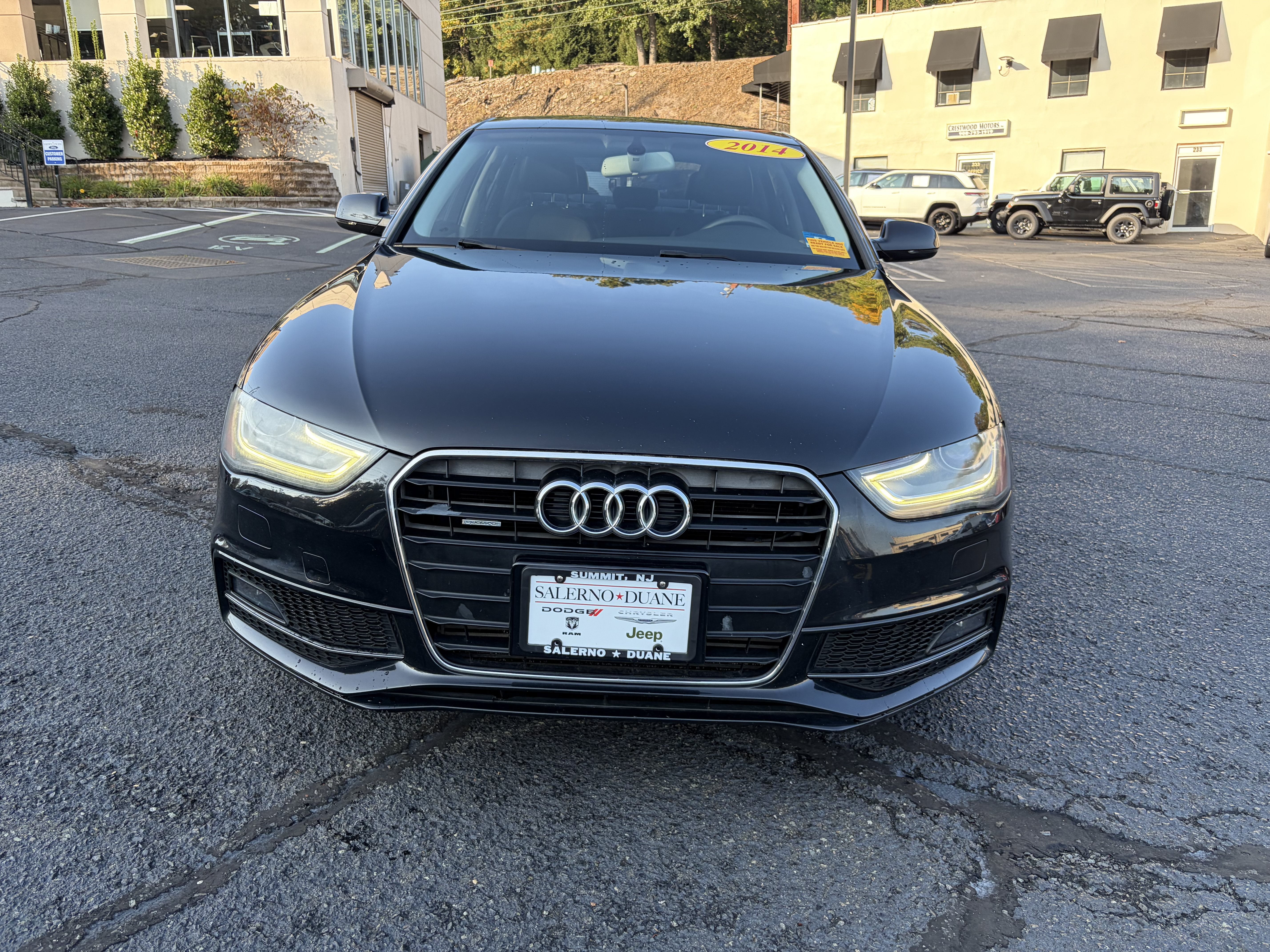 Used 2014 Audi A4 Premium with VIN WAUDFAFL5EN031937 for sale in Summit, NJ