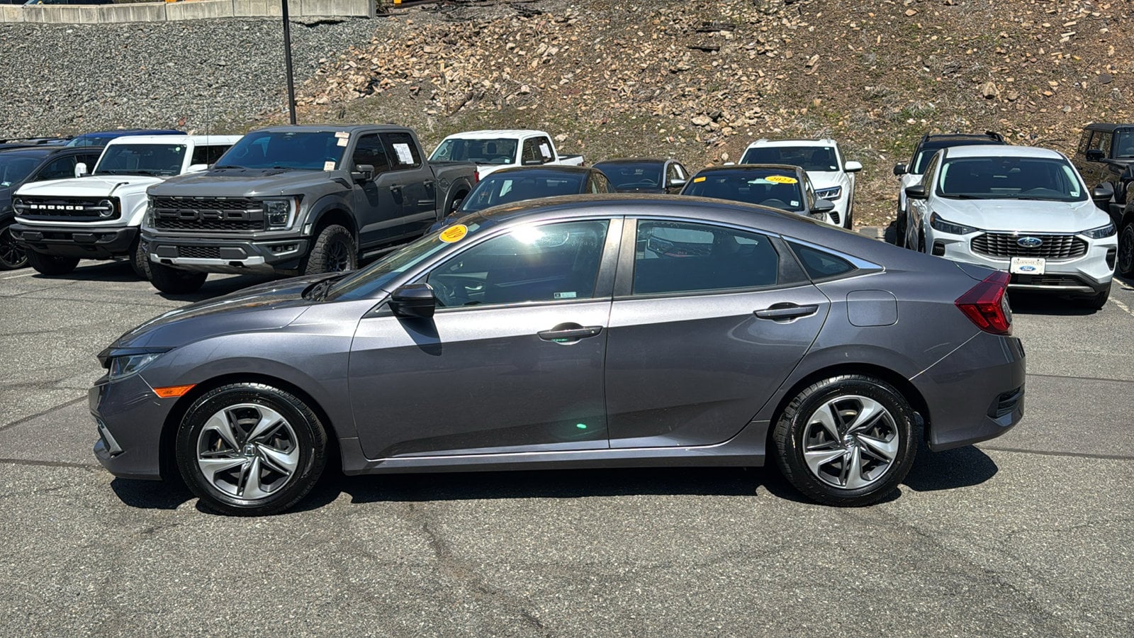 Used 2019 Honda Civic LX with VIN 2HGFC2F67KH560428 for sale in Summit, NJ