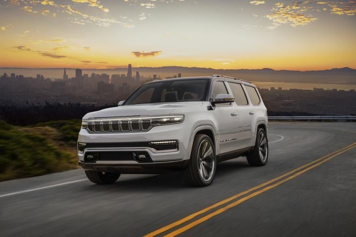 All New Jeep Grand Wagoneer Concept Marks American Premium Suv Rebirth