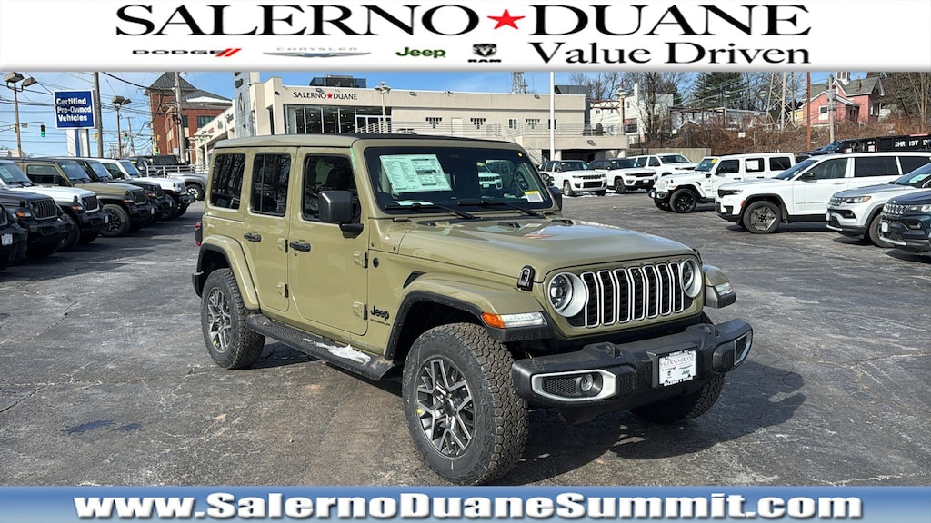 New 2026 Jeep Wrangler 4-DOOR SAHARA Sport Utility