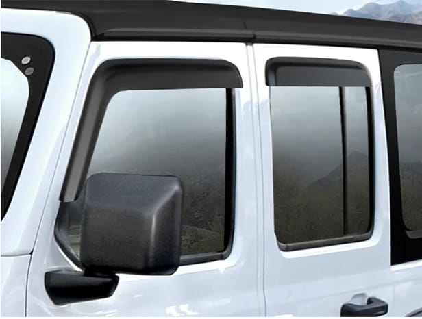 Jeep Mopar® side window air deflectors