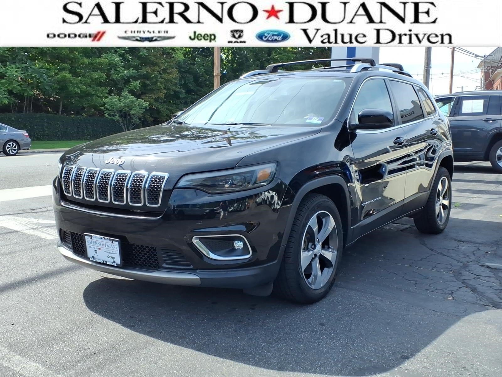Used 2019 Jeep Cherokee Limited with VIN 1C4PJLDB2KD357037 for sale in Summit, NJ