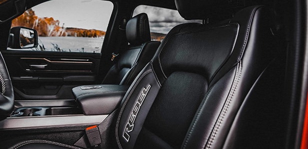 2023 Ram 1500 Rebel leather seats.png