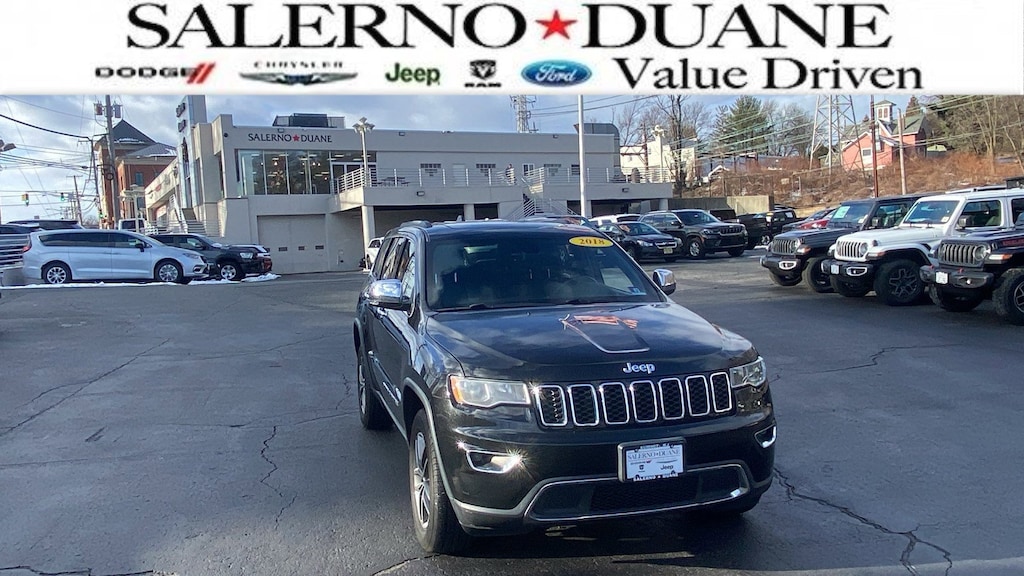 Certified 2018 Jeep Grand Cherokee Limited SUV