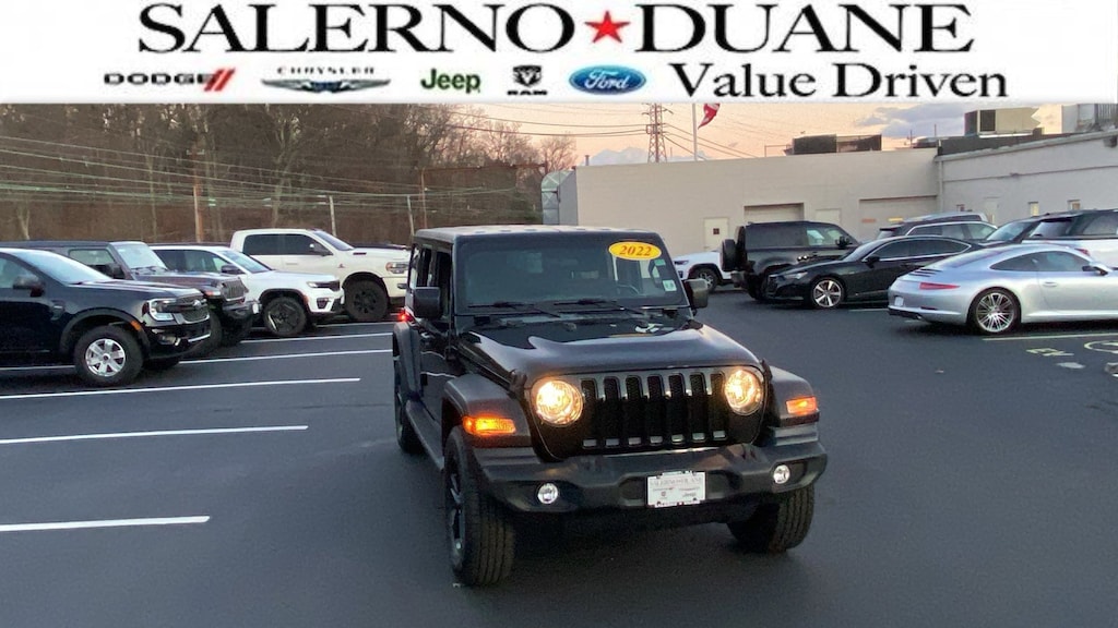 Certified 2022 Jeep Wrangler Unlimited Sport Altitude SUV