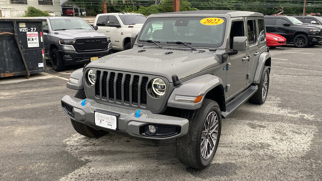 Certified 2022 Jeep Wrangler 4xe Unlimited Sahara High Altitude SUV