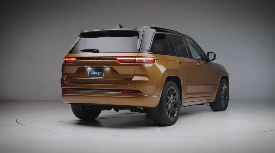 2026 Jeep Grand Cherokee Rear Exterior Design