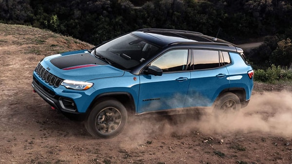 2026 Compass Trailhawk® is built to tackle rugged terrains, you're equipped to face nearly anything.