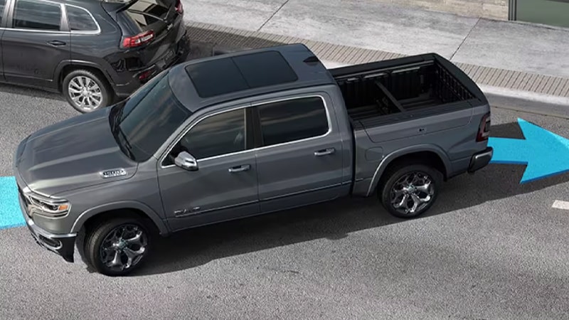 2025 Ram 1500 ParkSenseî Automated Parking System