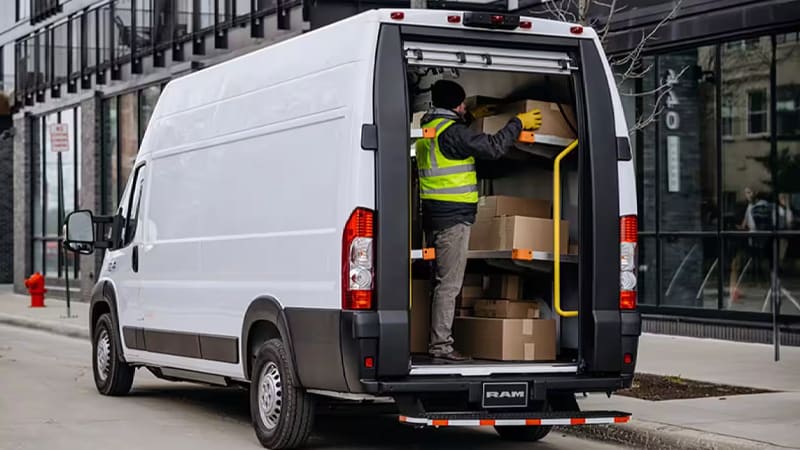 2025 ProMaster EV 1500 mobile workspace