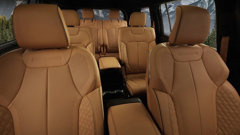 2025 Jeep Grand Cherokee Interior Seating