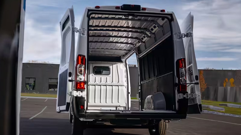 2025 Ram ProMaster EV 3,020-pound payload capacity