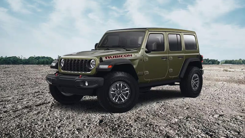 2025 Jeep Wrangler 41 Drab Olive Green new color